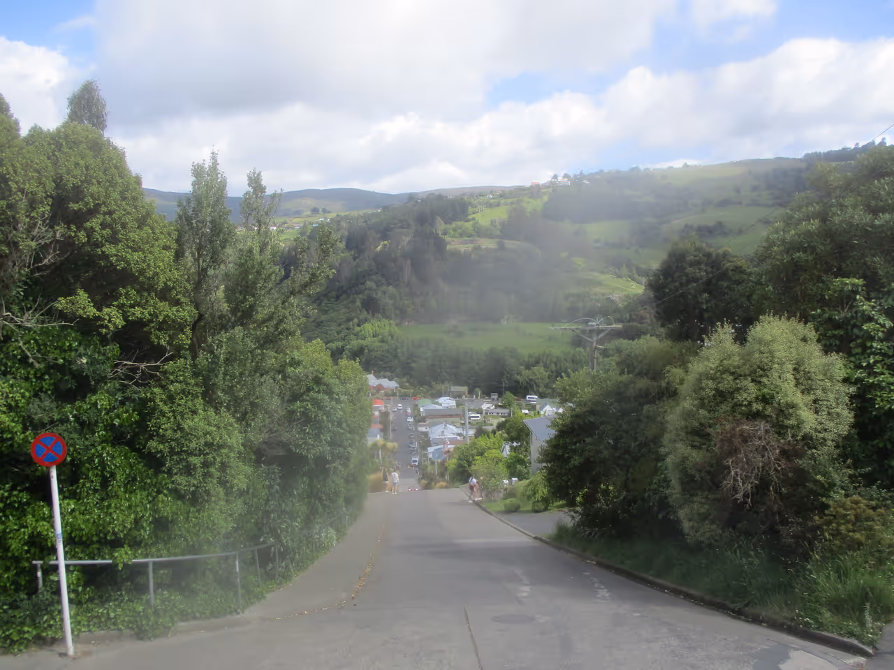 Baldwin street in Dunedin