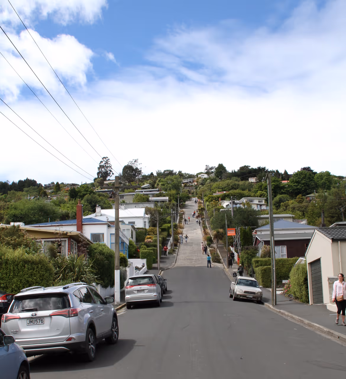 Baldwin street in Dunedin