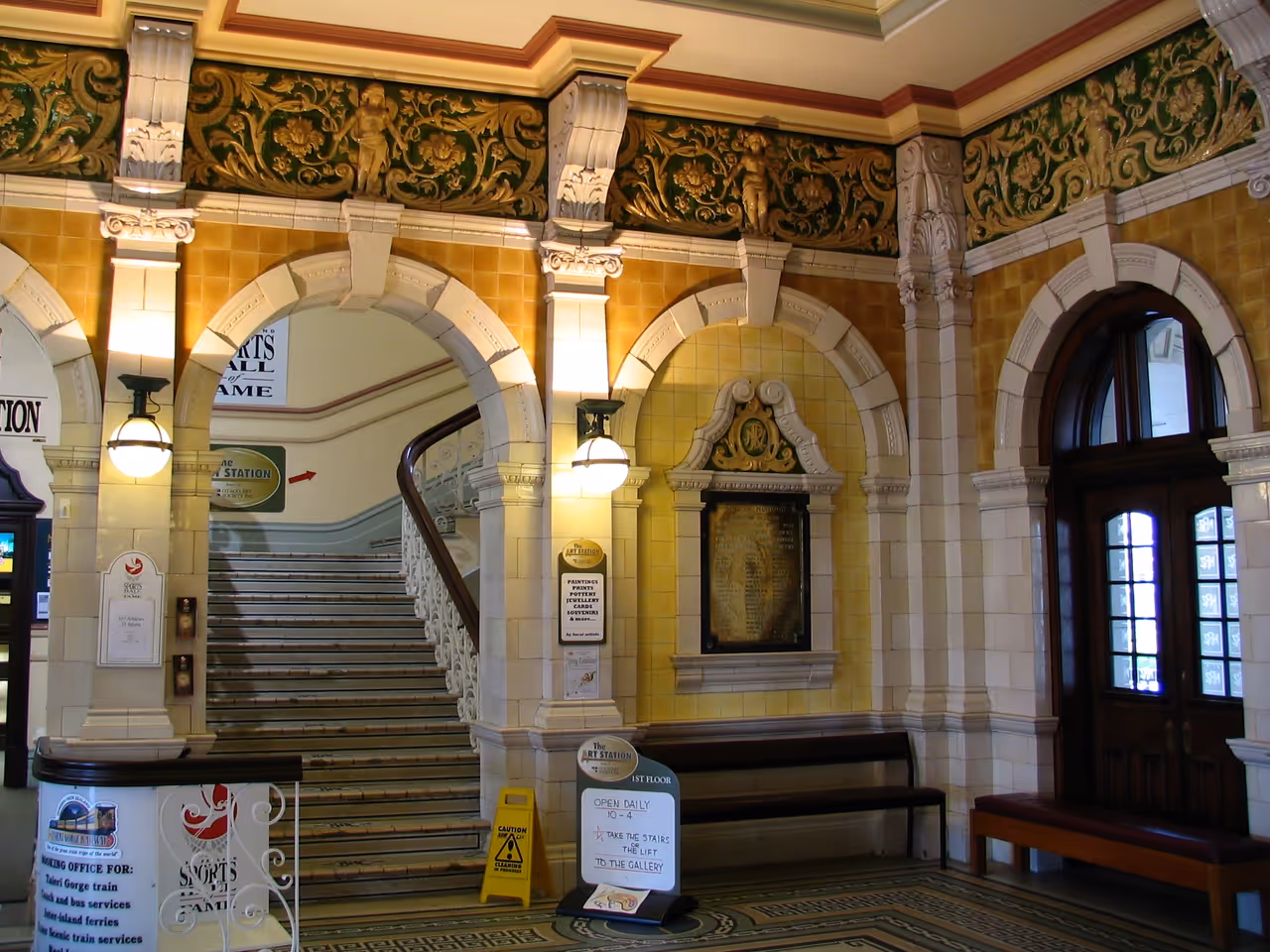 Railway station in Dunedin