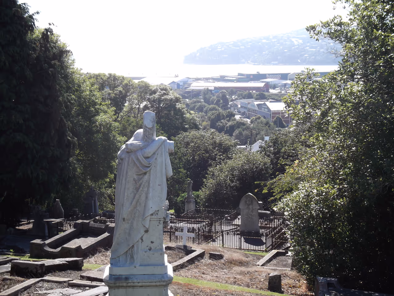 City view from Southern Cemetery, Dunedin