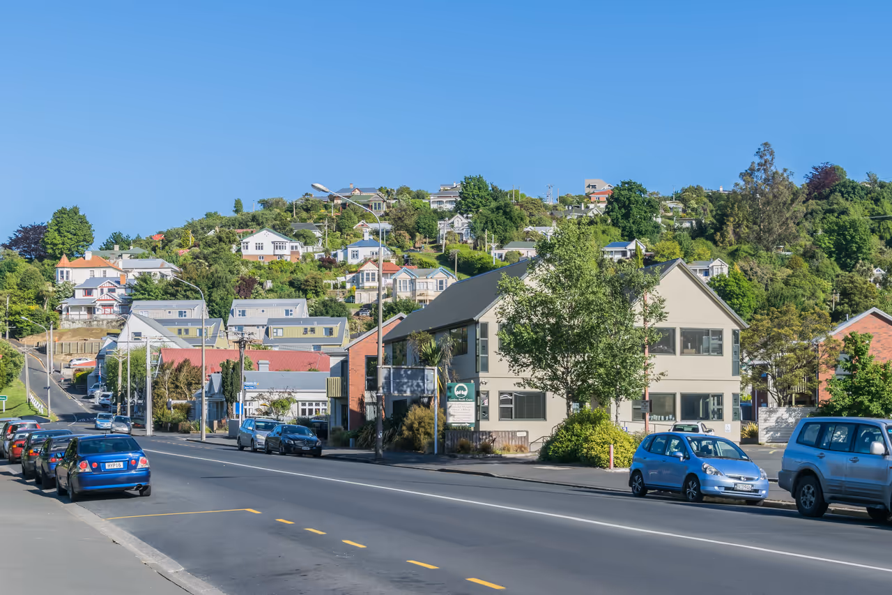 Bank Street in Dunedin