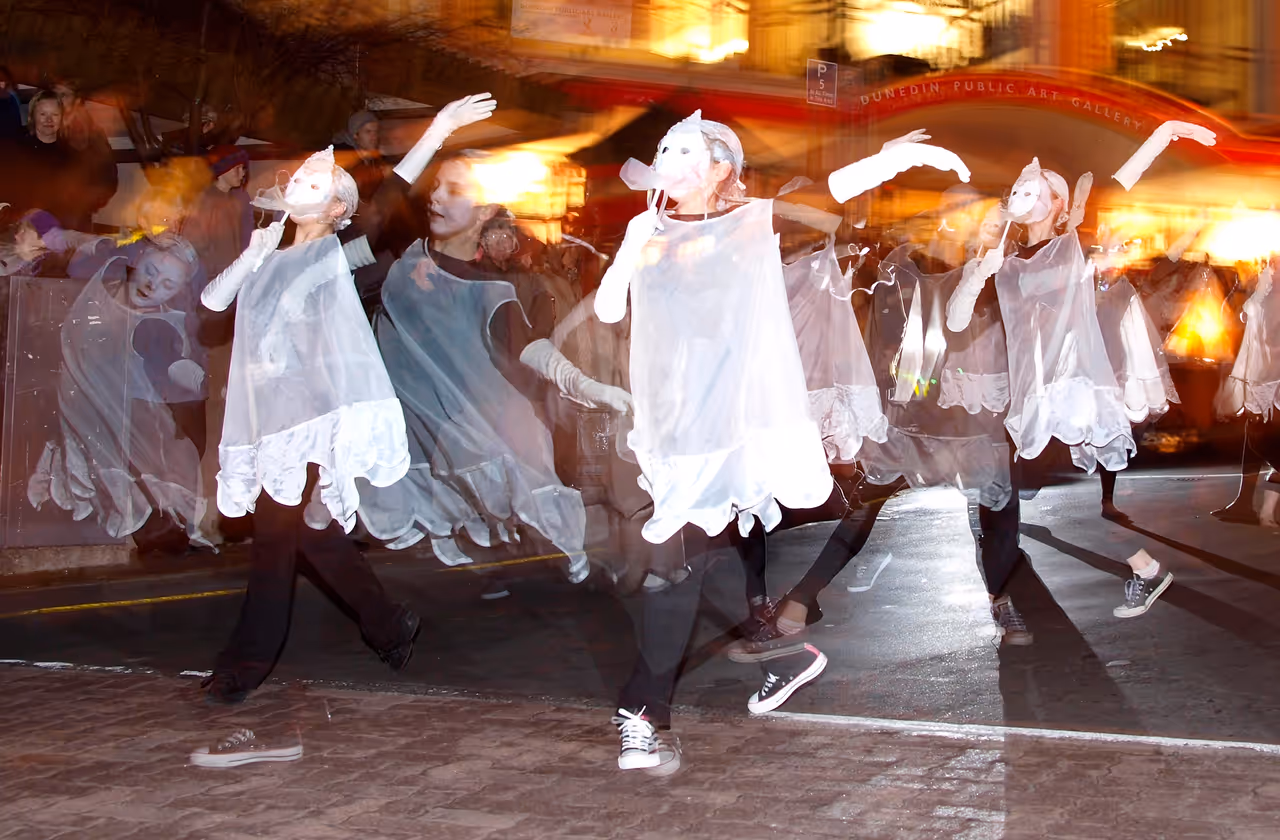 Midwinter carnival festival in Dunedin