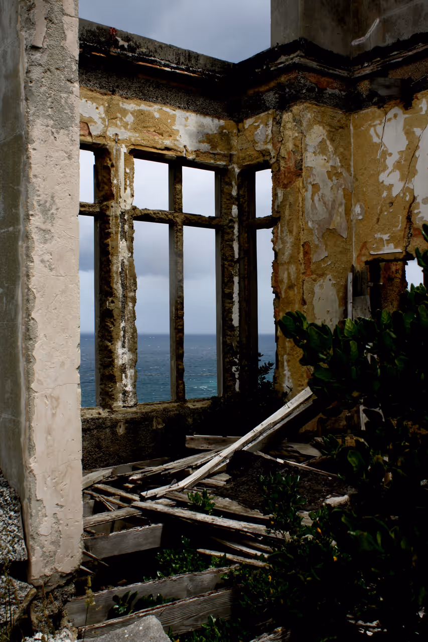 Cargill's castle ruins in Dunedin