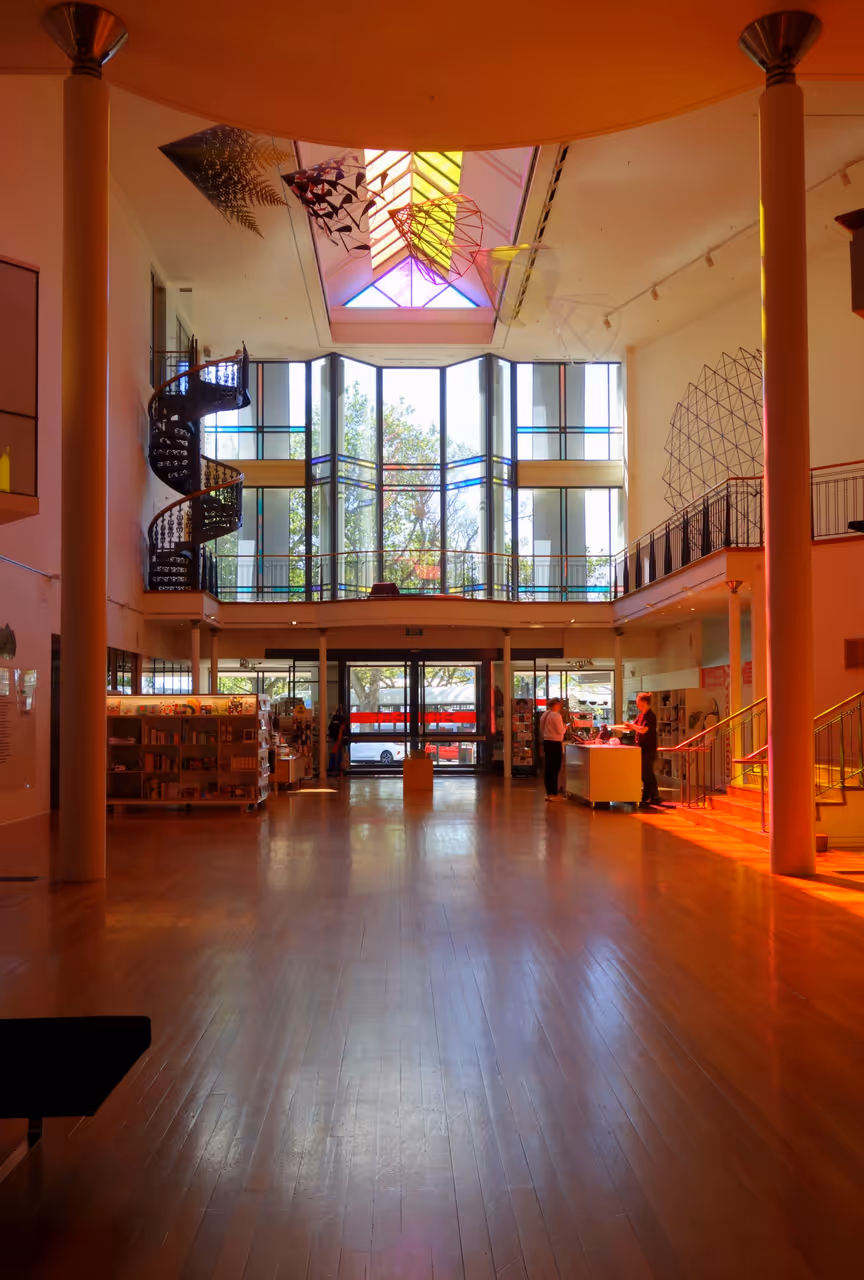 Public art gallery in Dunedin