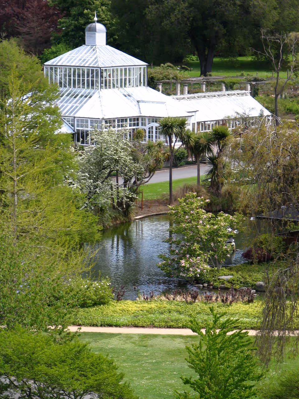 Botanic garden in Dunedin