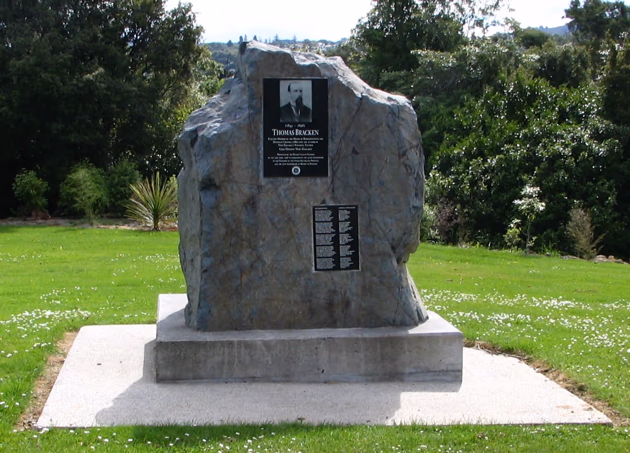 Northern cemetery in Dunedin