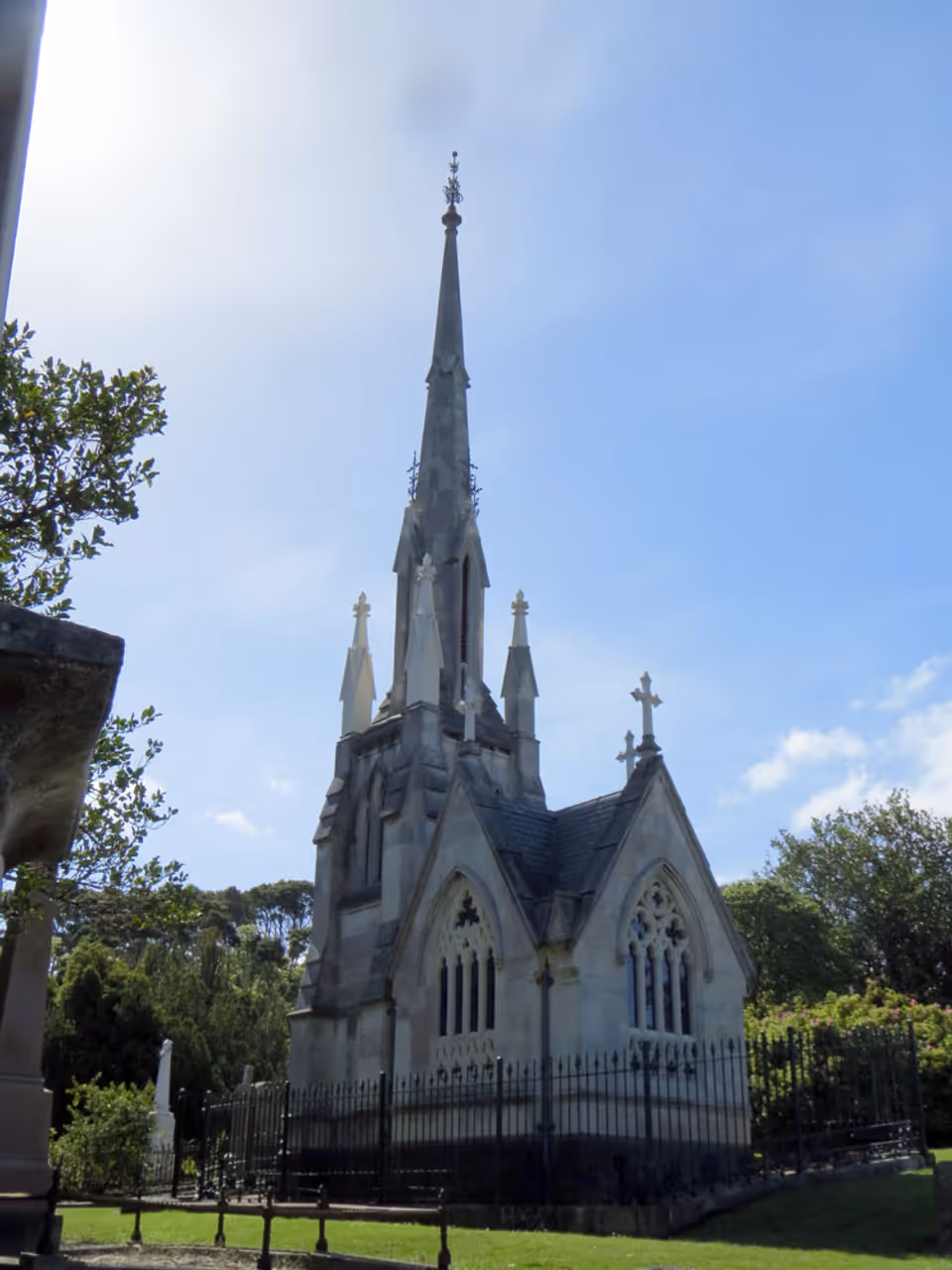 Northern cemetery in Dunedin