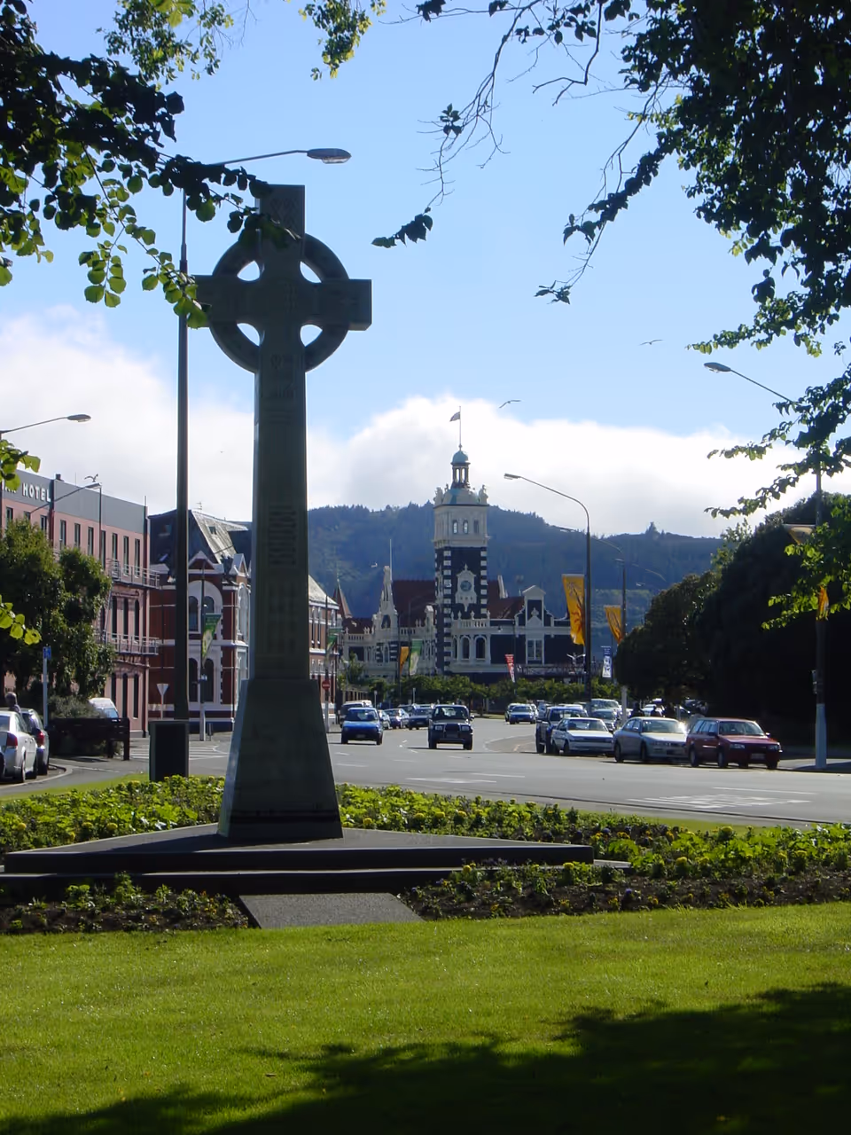Queens gardens in Dunedin