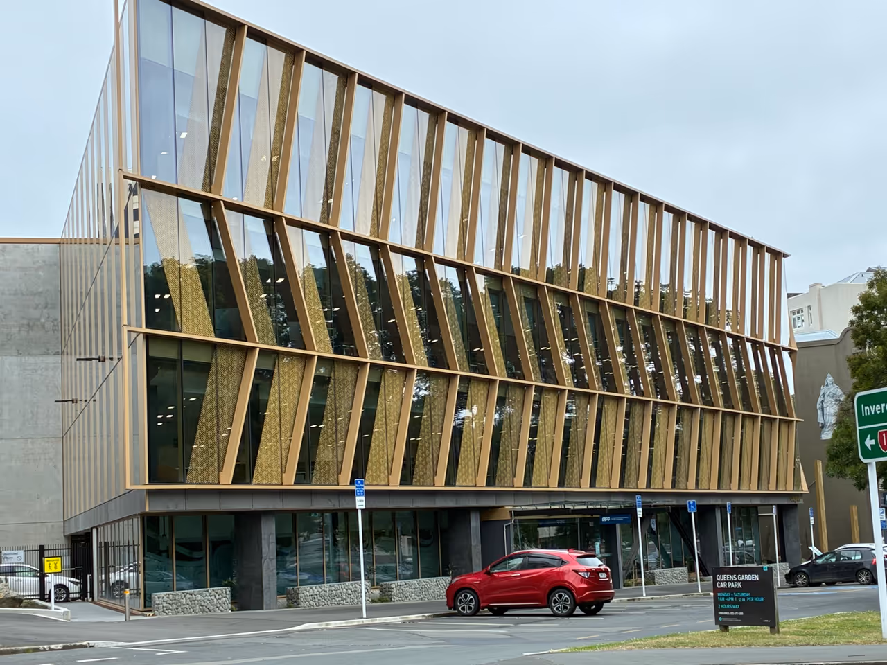 Queens gardens in Dunedin