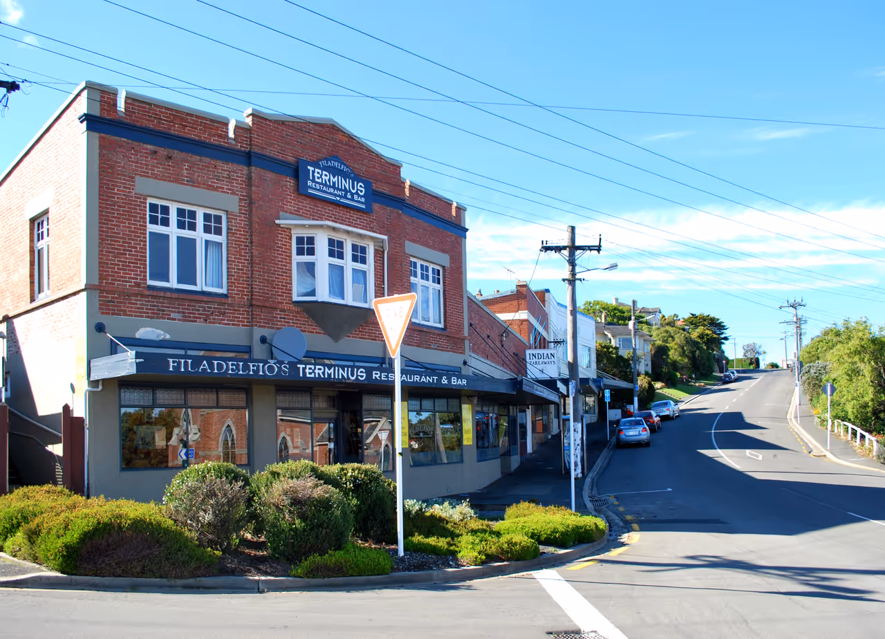 Highcliff road viewpoint in Dunedin