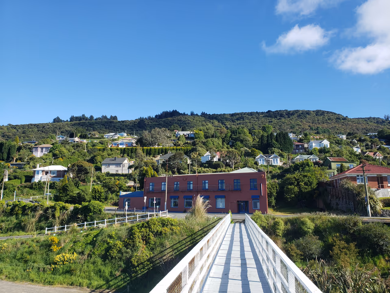 Ravensbourne lookout in Dunedin