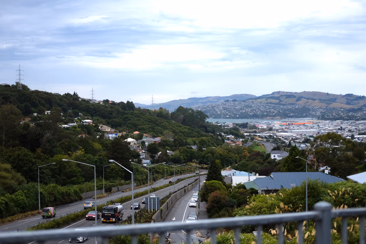Unity park lookout in Dunedin