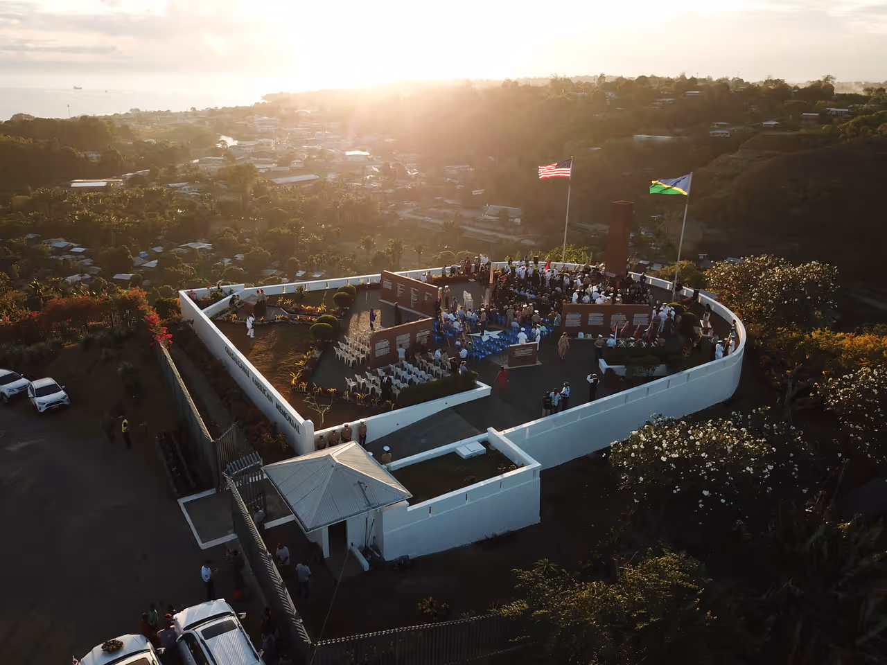 Guadalcanal american memorial in Honiara