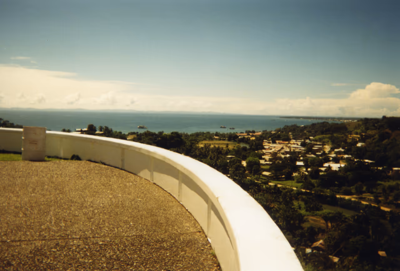 Guadalcanal american memorial in Honiara