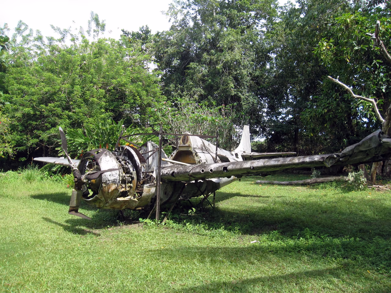 Vilu military museum in Honiara