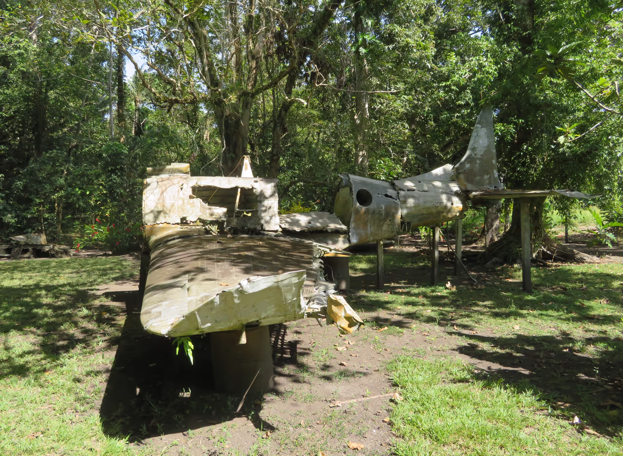 Vilu military museum in Honiara