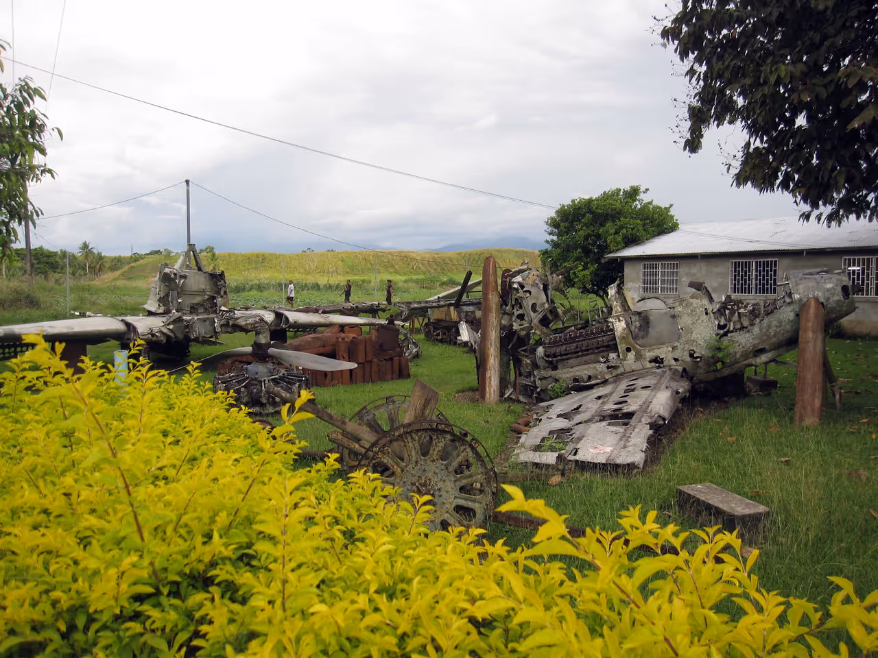 Vilu military museum in Honiara