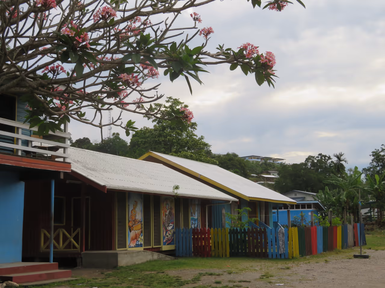 Art in the park festival in Honiara
