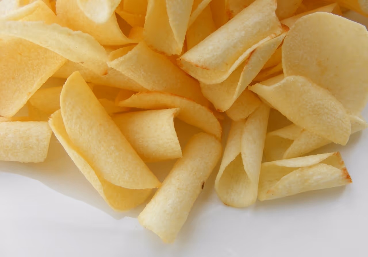 Cassava chips food in Honiara