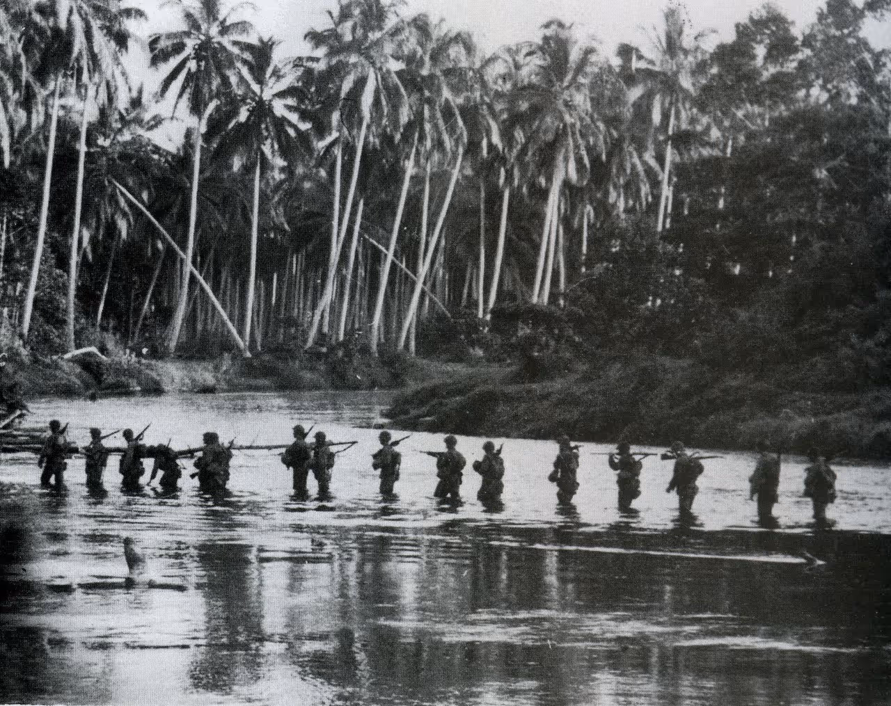 Matanikau river valley in Honiara