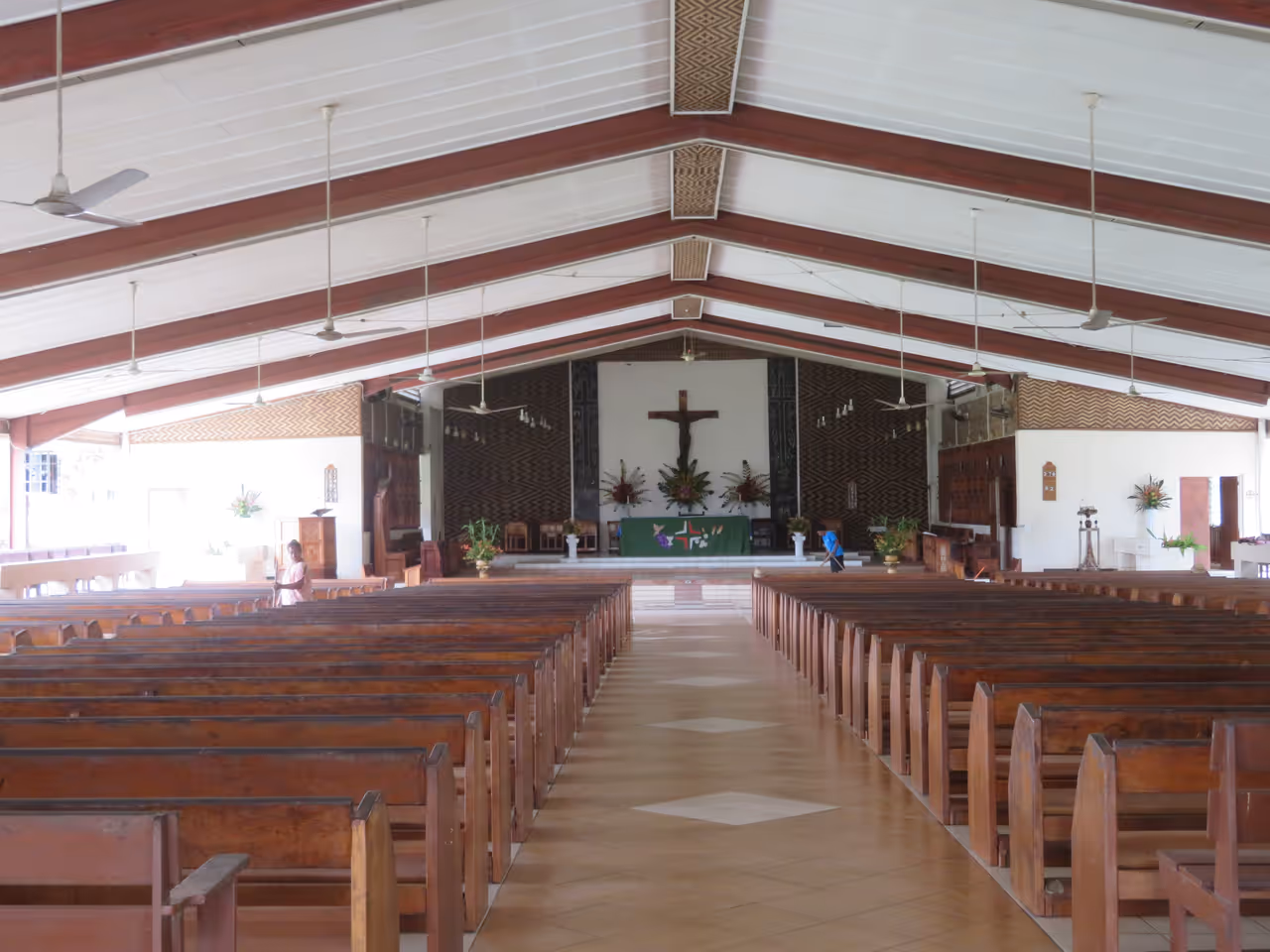 St barnabas cathedral in Honiara