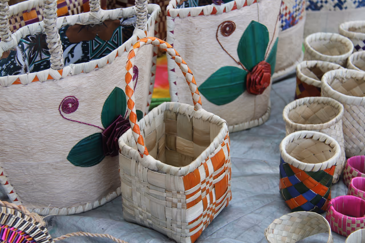 Art in the park market market in Honiara