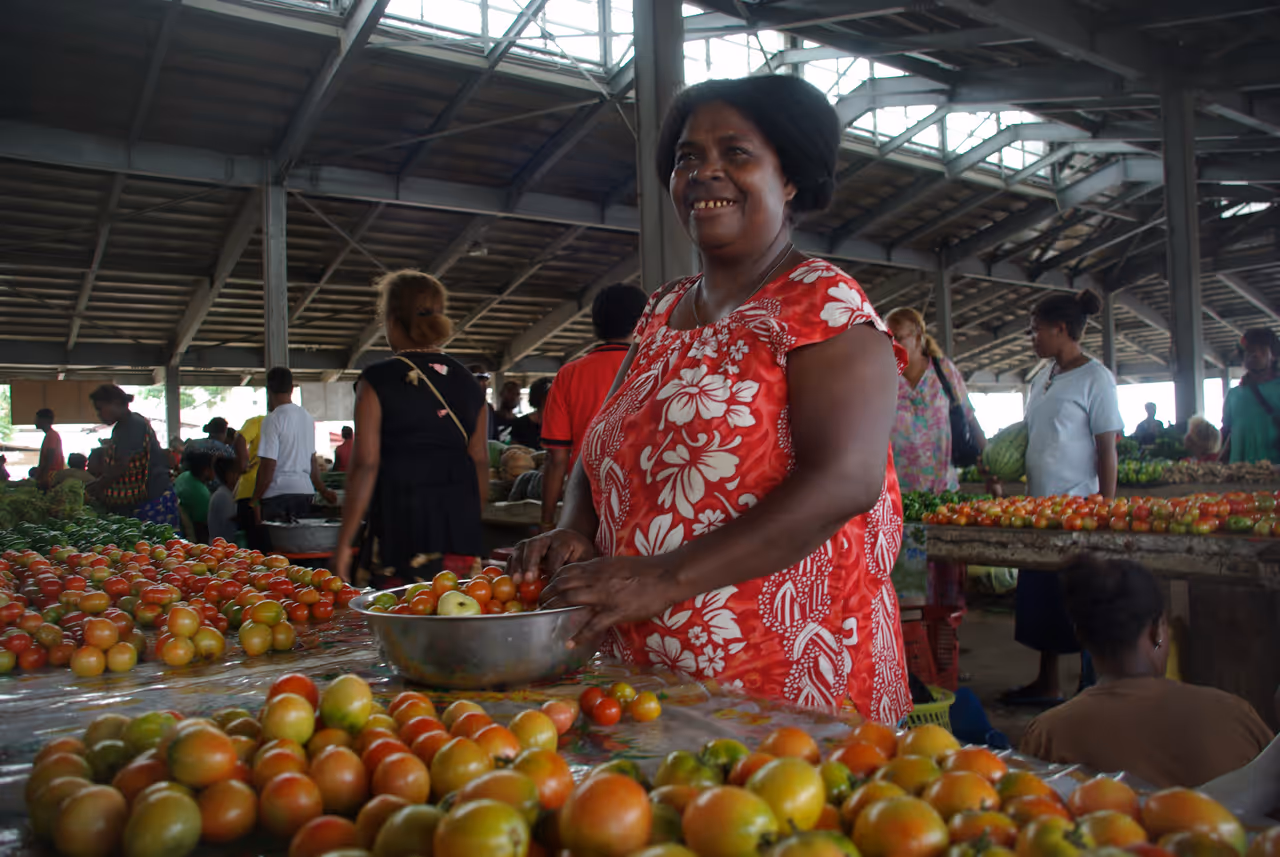 Central market market in Honiara