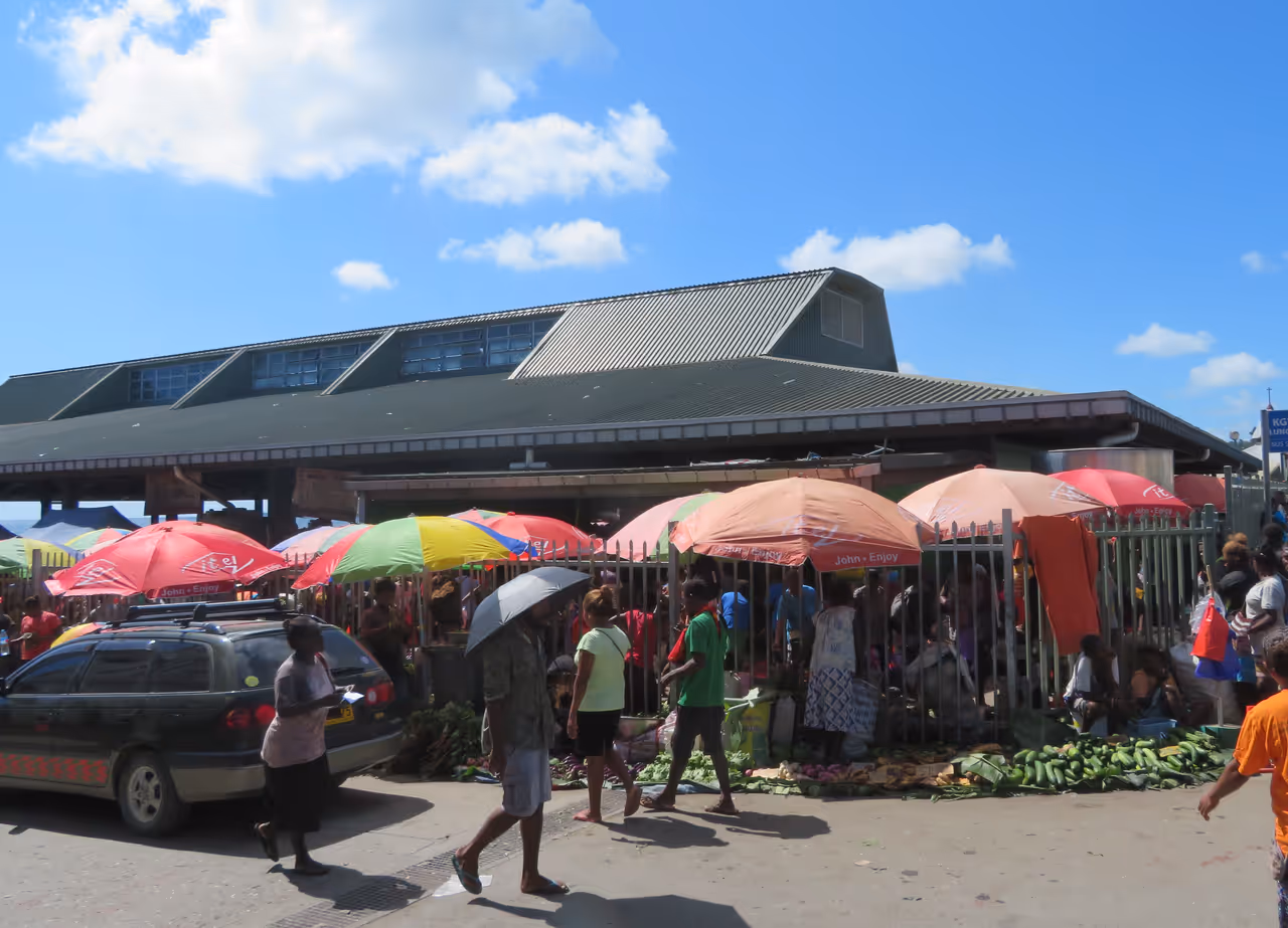 Central market market in Honiara