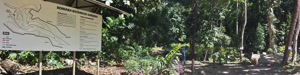 Botanic gardens in Honiara
