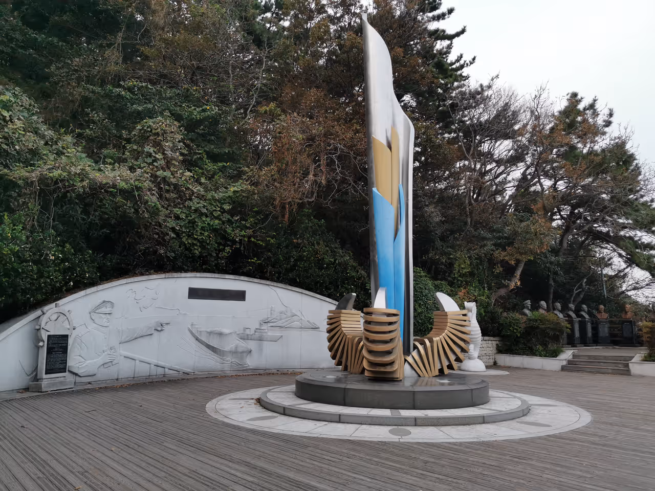 Taejongdae resort park in Busan