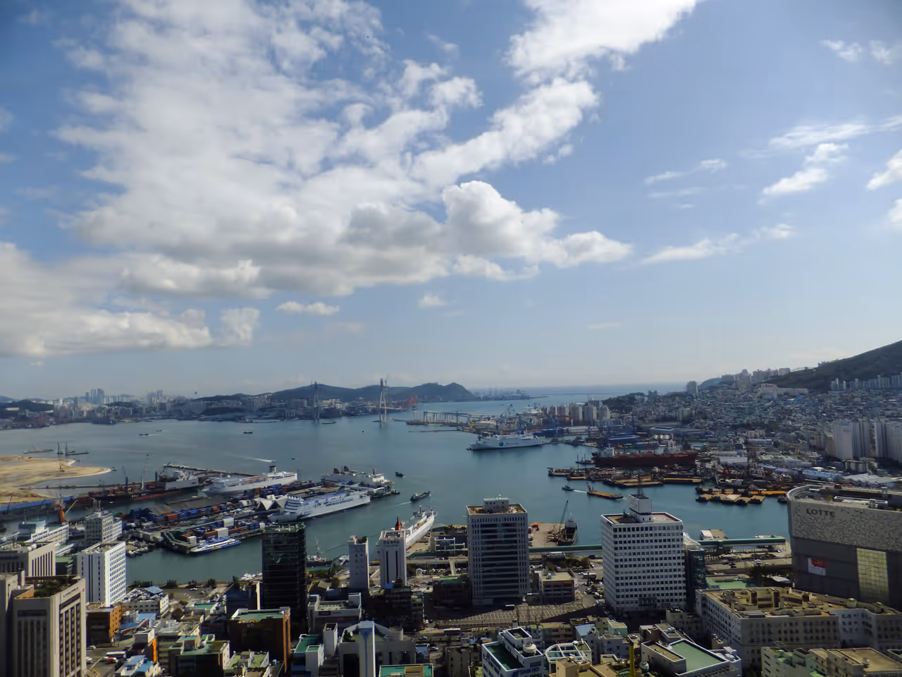 Busan port