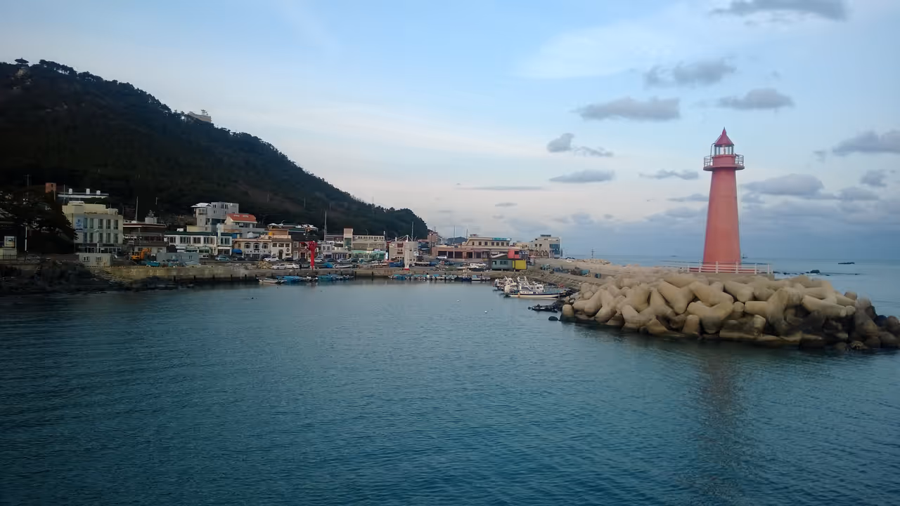 Eastern beaches ride cycling in Busan