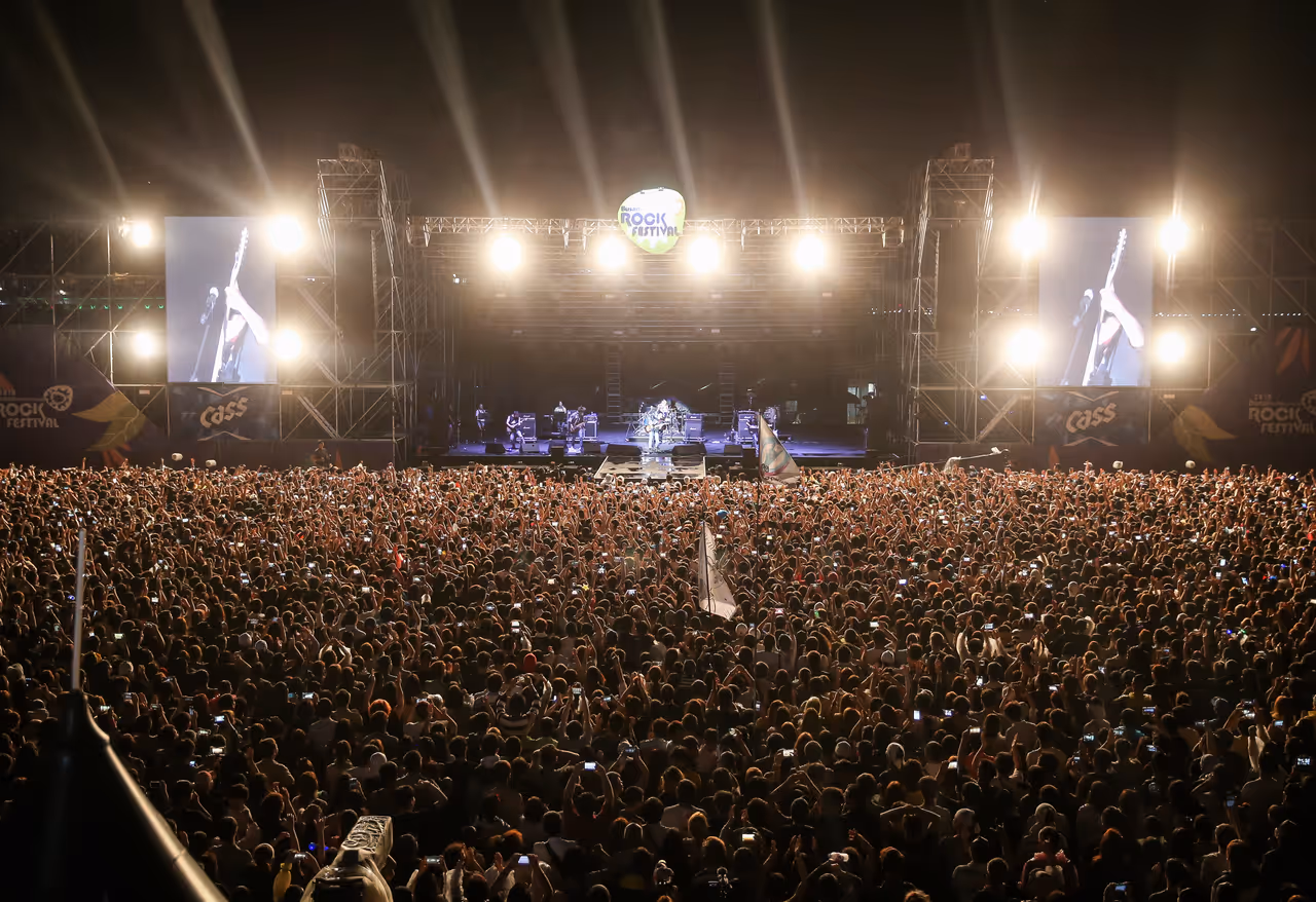 International rock festival festival in Busan