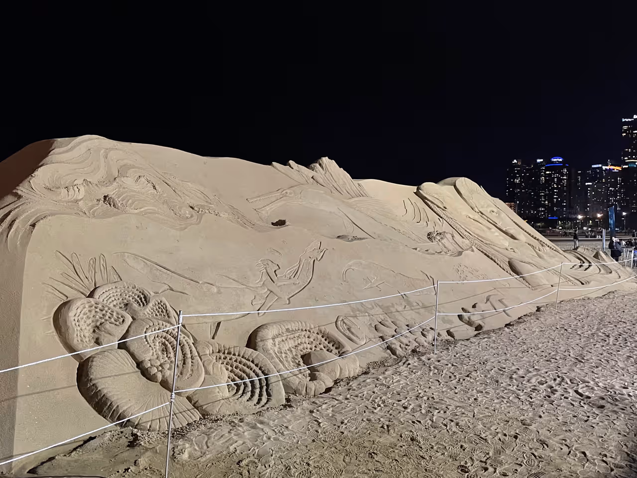 Sand festival festival in Busan