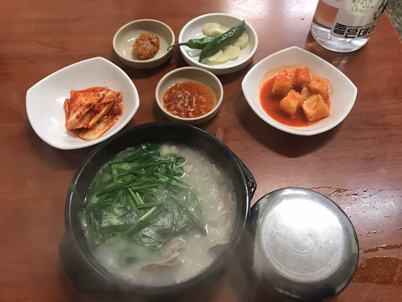 Pork soup food in Busan