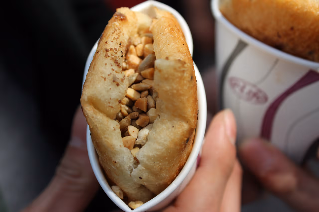 Seed pancake food in Busan