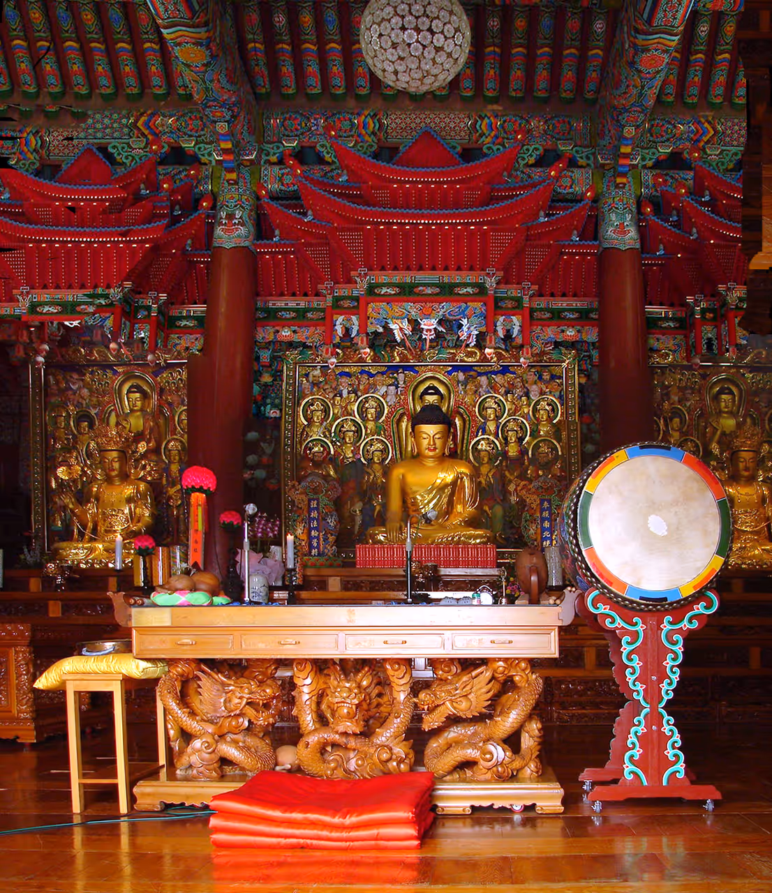Lantern festival temple in Busan