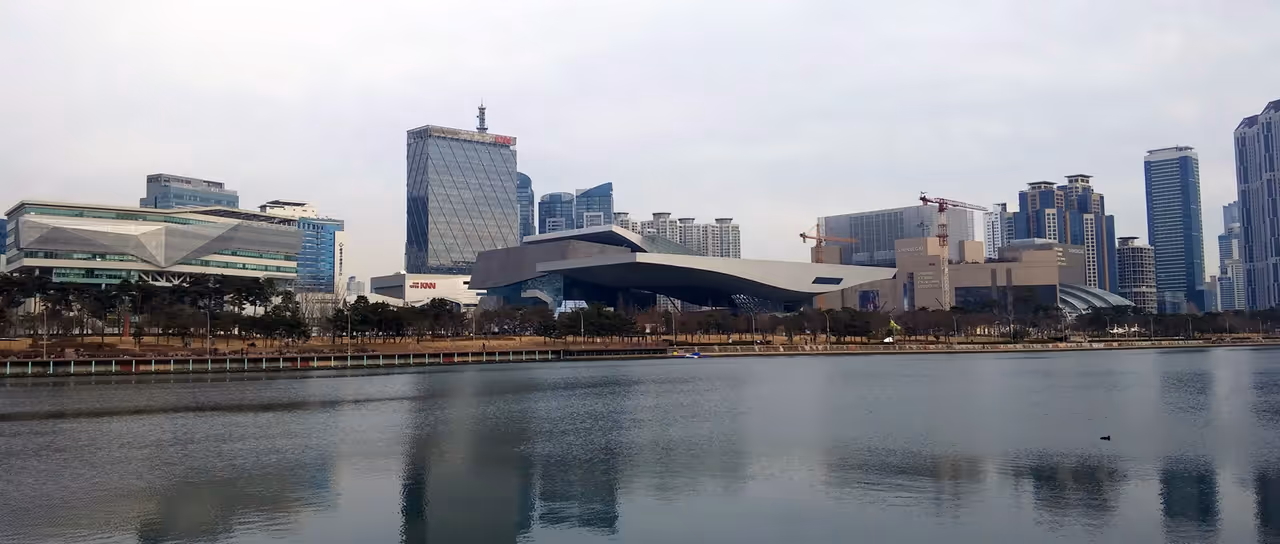 Centum city in Busan