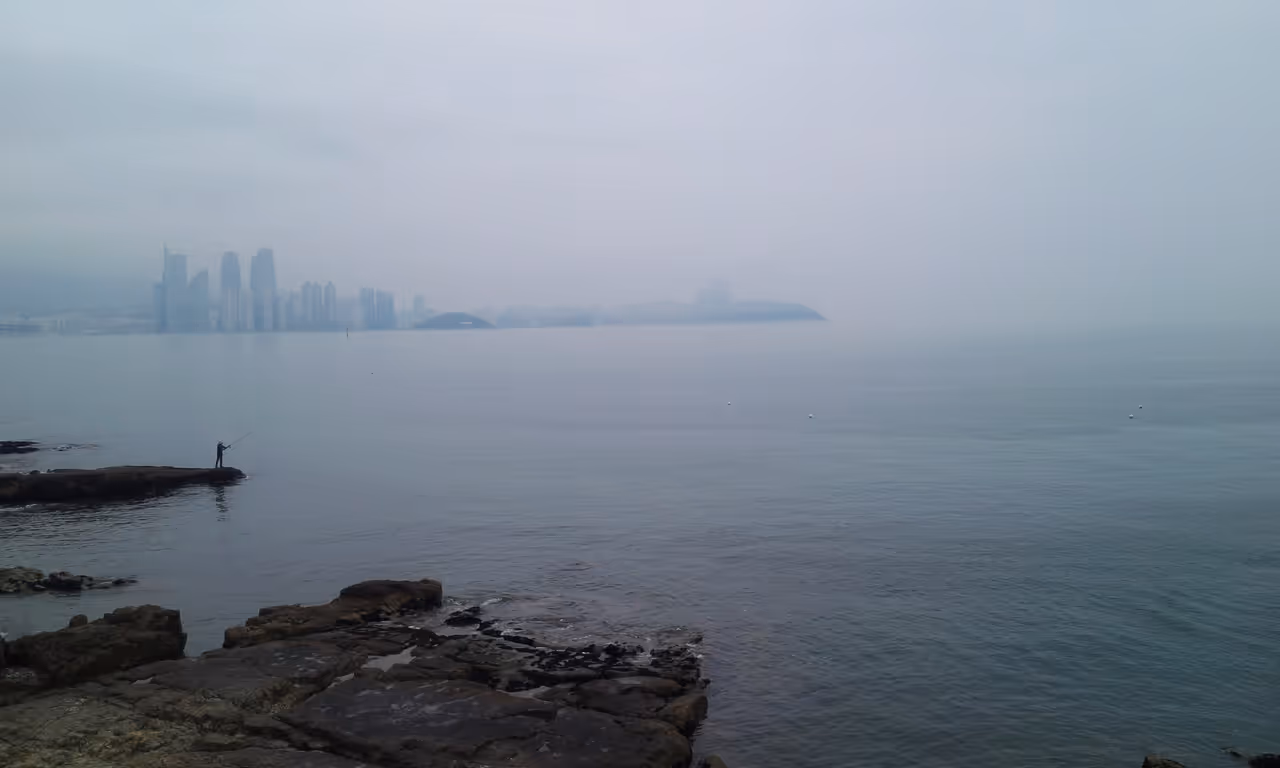 Igidae coastal park in Busan