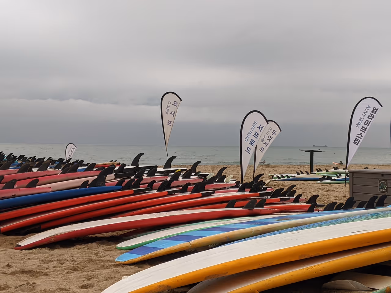 Surfer's cove in Busan