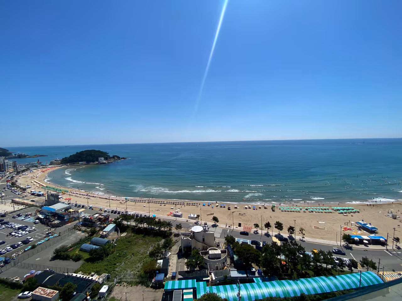 Surfer's cove in Busan