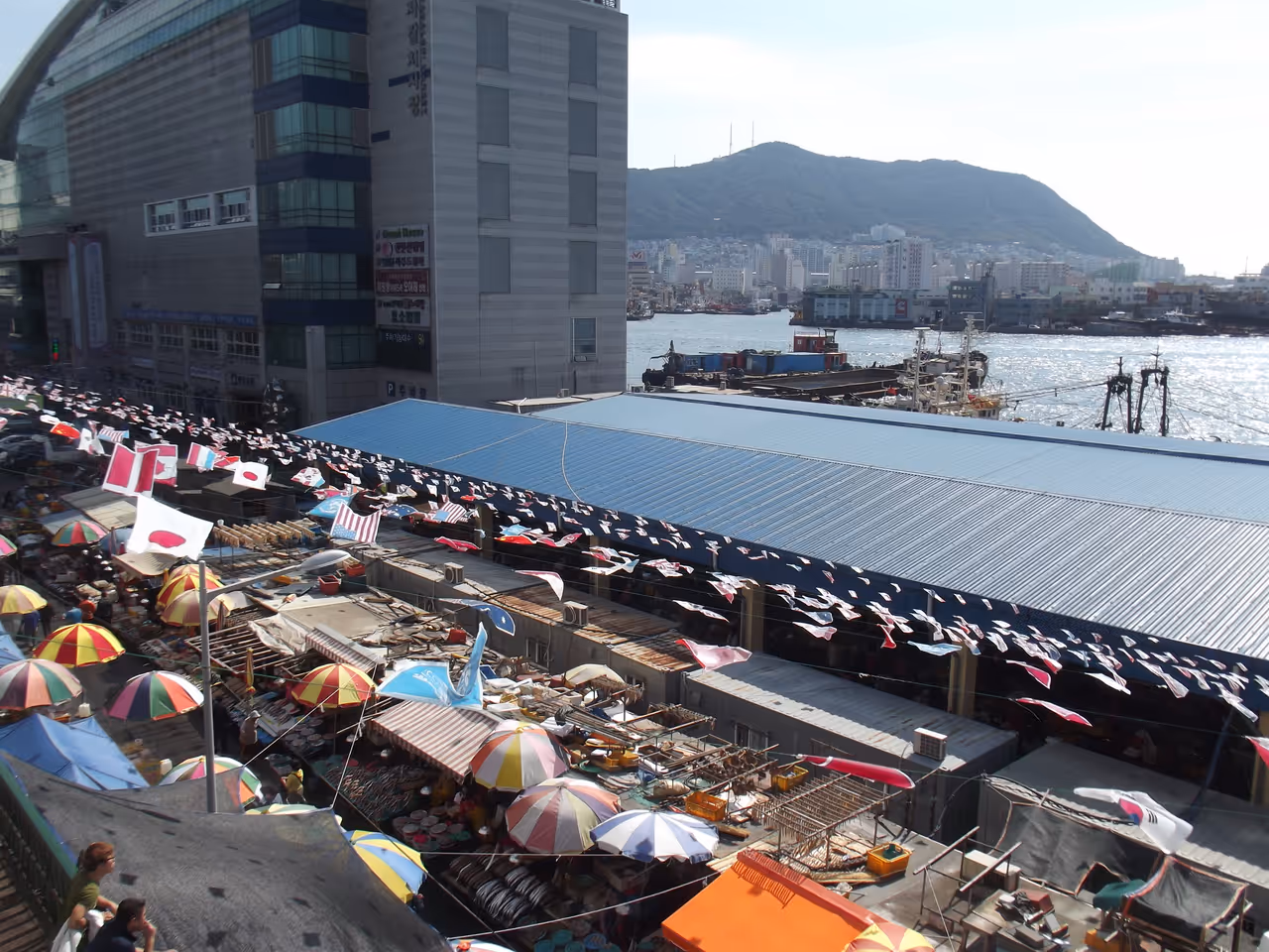 Jagalchi fish market market in Busan