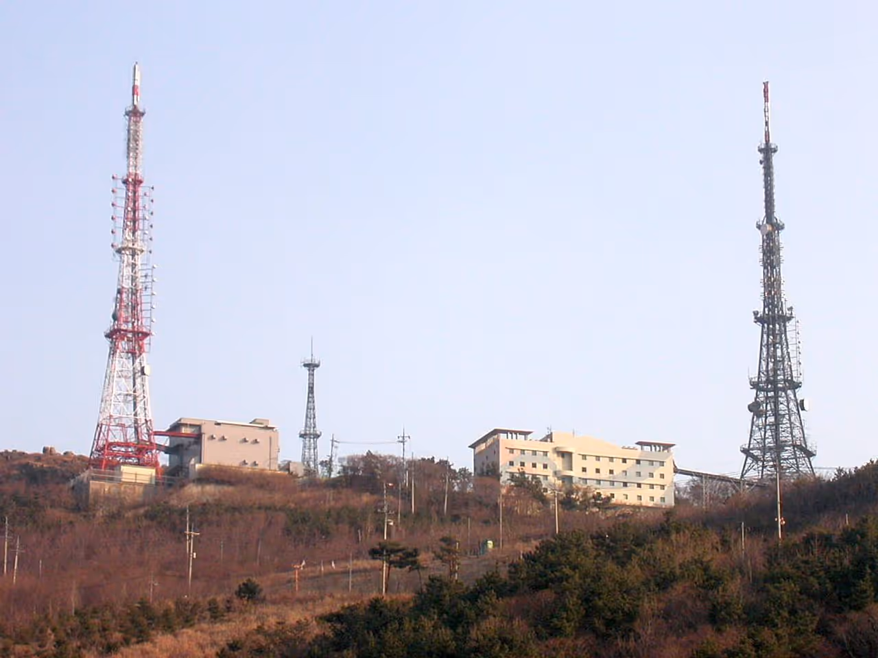 Mountain observatory in Busan