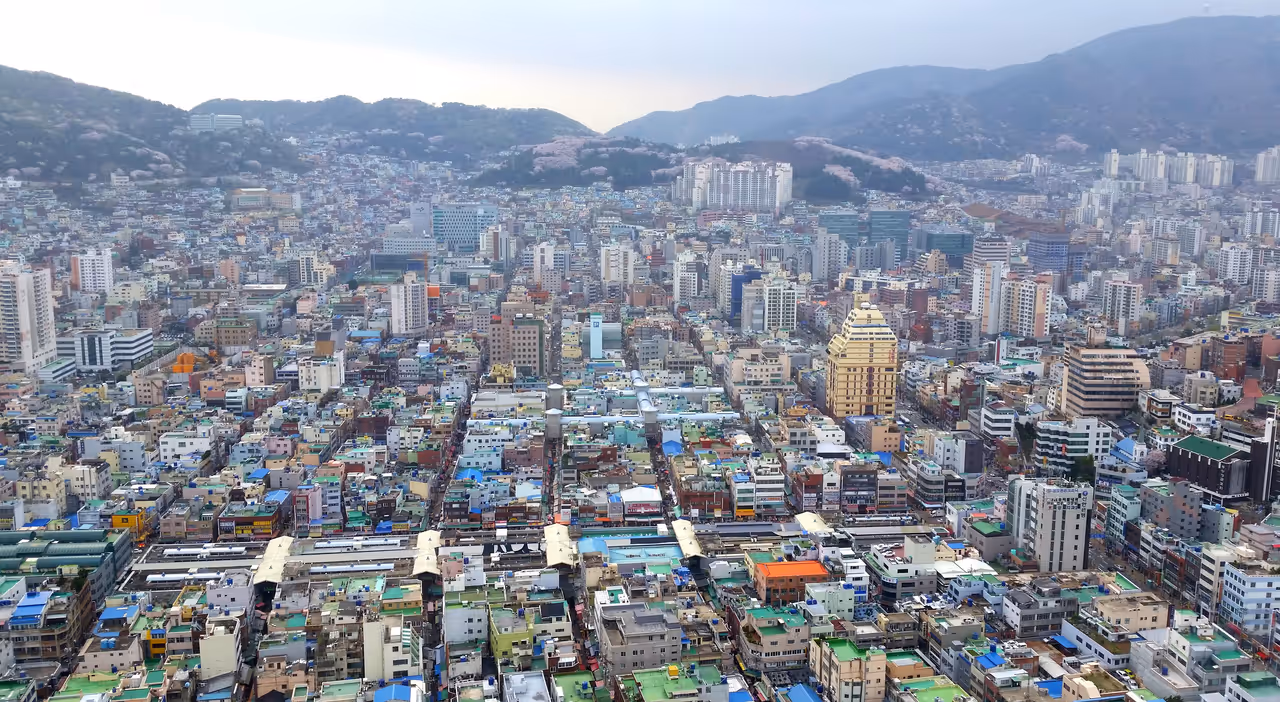Observation tower in Busan