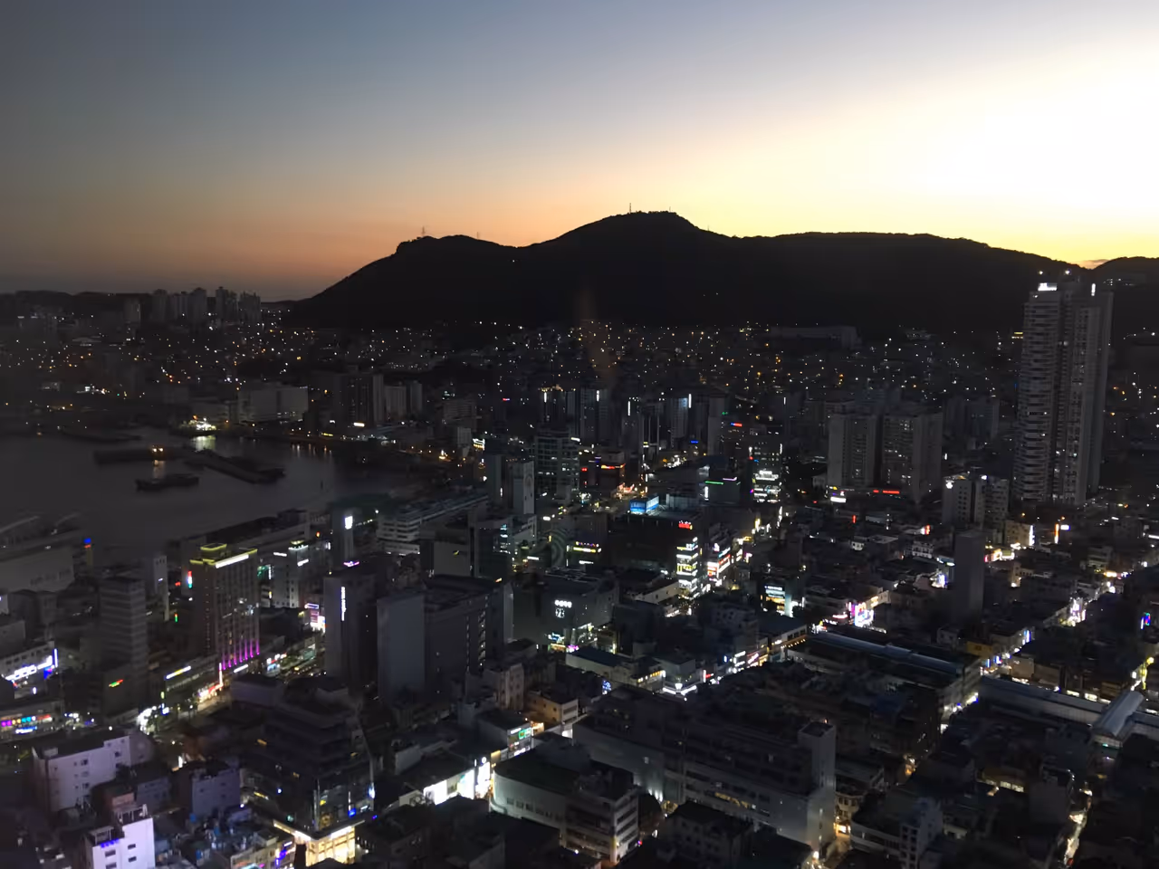 Observation tower in Busan