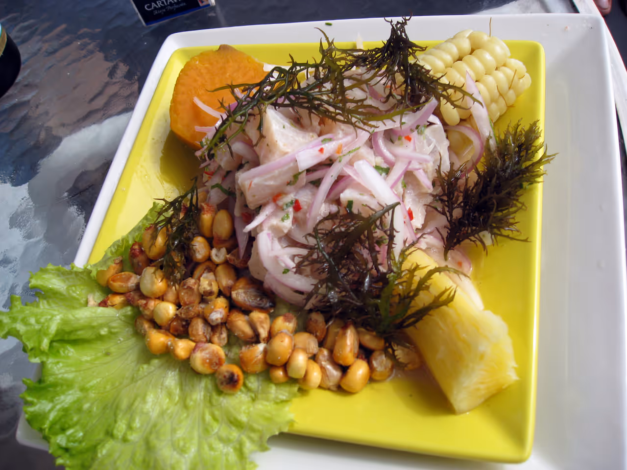 -style peruvian ceviche food, Miami