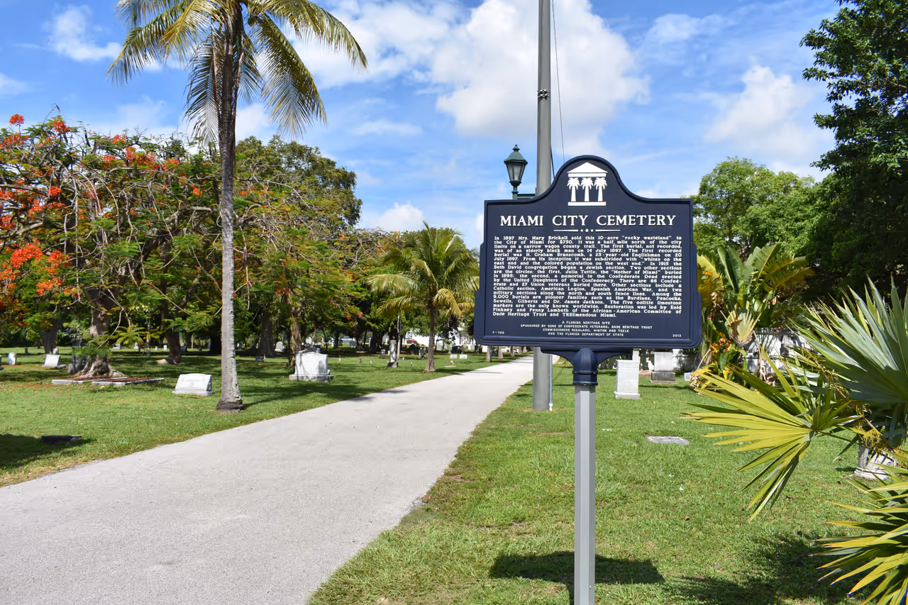 City cemetery, Miami