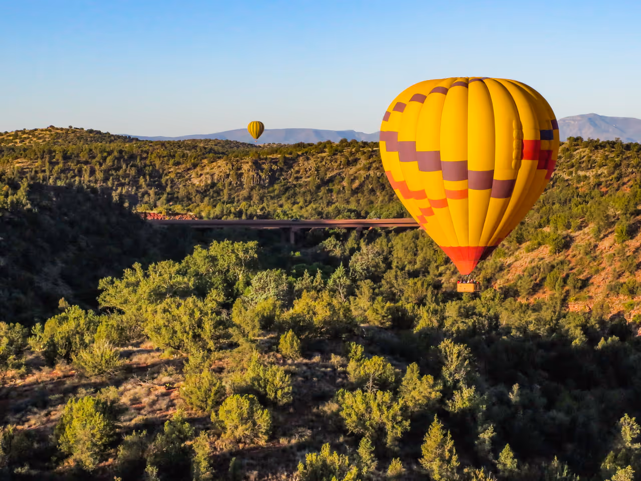 Hot air ballooning in Phoenix