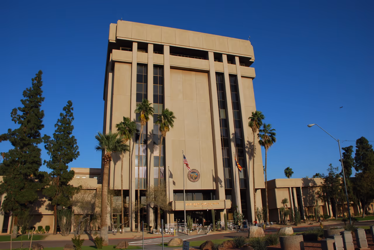 Arizona state capitol in Phoenix