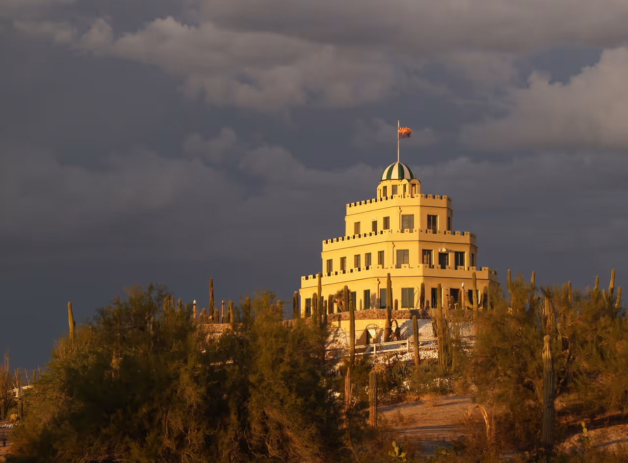 Tovrea castle in Phoenix